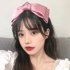 Amazon.com: Tofwaol Diadema de satén de seda rosa para mujer, diadema con  lazo para niñas, accesorios para el cabello con lazo grande, regalos para  mujer, bandas para el pelo con lazo rosa,