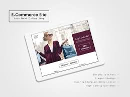 E Commerce Site Showcase Mockup Ecommerce Site Ecommerce Mockup
