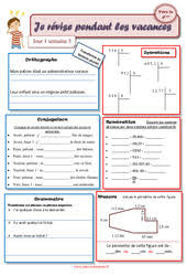 Et aujourd'hui, voici le initial photographie: Cahier De Vacances Cm2 Cycle 3