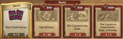 The trophies can happen any of your available brawlers. Update On The Weekly And Daily Quest Issues Hearthstone Top Decks
