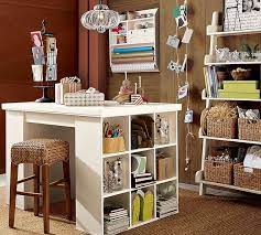 18 craft room organization ideas for a creative space. Pottery Barn Storage Craft Room Office Dream Craft Room Craft Room Organization