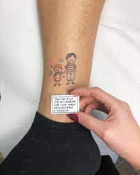 Brilliant baby tattoos for only the proudest of parents. Tiny Fatherhood Tattoos Millions Grace Tattoos For Kids Meaningful Tattoos Best Friend Tattoos