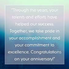 Maybe you would like to learn more about one of these? Sample Employee Appreciation Messages For Years Of Service Awards