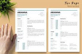 Download our most effective and popular resume templates today for free! Simple Resume Sample For Microsoft Word Apple Pages Arianna Bennett By Templatesdesignco Thehungryjpeg Com
