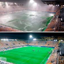 Buy villarreal fc tickets at sports events 365. Villarreal Cf English On Twitter Uel At The Estadio De La Ceramica 60 Litres Of Rain Per Square Metre Fell In Less Than 30 Minutes Look At These Photos Only 45