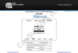 Changing spark plugs, brake fluids, oil changes, engine rebuilds, electrical faults. Download Installation Guide For Mercedes Benz Video Interface Manualzz