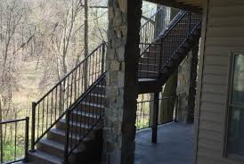 Since it comes in a kit form, the balusters connect to the rail with a simple mallet. Aluminum Railing Installation Best Powder Coated Deck Porch Railings