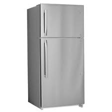 Manual defrost chest freezer on sale for $88.80. Top Freezer Silver Stainless Steel Refrigerators For Sale Ebay