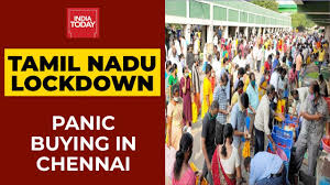 What's allowed and what's not in tn posted on june 12, 2021 by nt bureau chennai: Lockdown In Tamil Nadu Extended Panic Buying In Chennai People Flout Covid Norms India Today Youtube