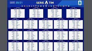 Serie a is set to return on june 20. Serie A 2020 21 Fixtures Released Juvefc Com