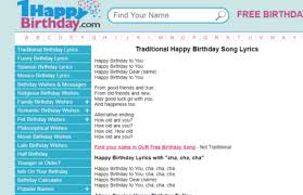 Birthday Songs With Name Top Sites To Download Audio Video Songs In Hindi English