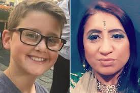 Mum whose son hit in crash held 12-year-old boy's hand and told him 'hold  on' as he lay dying |