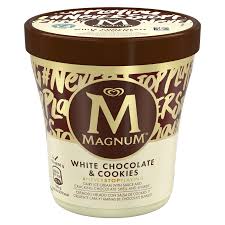 Magnum White Chocolate Cookies Gb Glace Recept Med Pasta Glass Choklad