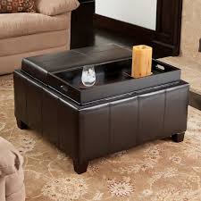 Best Selling Home Decor Mansfield Casual Espresso Faux Leather Storage Ottoman 220525 Leather Storage Ottoman Storage Ottoman Storage Ottoman Coffee Table