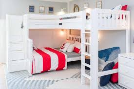 A twin over queen bunk bed is ideal for growing kids. Combine Two Or More Beds Corner Lofts Triple Quad Bunks Maxtrix Kids