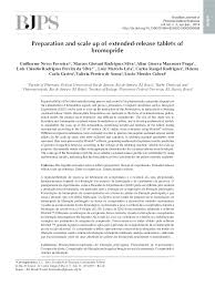 Herbir film kaplı tablette 400 mg sefiksim · yardımcı maddeler: Pdf Preparation And Scale Up Of Extended Release Tablets Of Bromopride Lucio Mendes Cabral Academia Edu