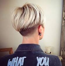 Carré plongeant très court derrière coiffure en 2019. L Essentiel Les Femmes Aux Cheveux Courts