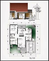 Denah Rumah Minimalis 1 Lantai 3 Kamar Tidur Dan Garasi Denah Rumah Desain Rumah Rumah Minimalis