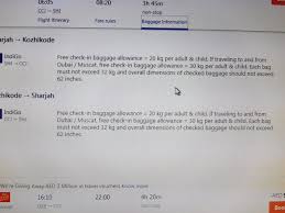 33 lb/15 kg (domestic), 44 lb/20 kg (international) *66 lb/30 kg of checked baggage is allowed for flights to/from dubai and muscot. Indigo On Twitter Hi Passengers Travelling To From Sharjah May Carry Up To 30 Kg Of Check In Baggage And 7 Kg Of Hand Baggage One Bag Only 1 2
