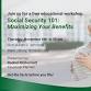 SOCIAL SECURITY 101: MAXIMIZING YOUR BENEFITS event in Schenectady, NY
