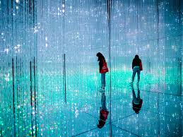 Mori Building Digital Art Museum Epson Teamlab Borderless Art In Odaiba Tokyo Tokyo Art Art Museum Installation Art
