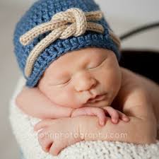 Learn how to crochet a newborn baby hat. Nautical Baby Hat Newborn Hat Crochet Pattern By Natalya1905