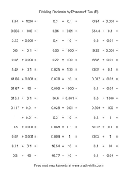 Solving problems involving ratio and rates Dividing With Decimals Worksheets 6th Grade Decimals Worksheets Decimals Integers Worksheet