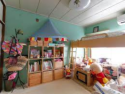 和室を外国の子供部屋の雰囲気に 子供部屋 キッズルーム こども 部屋