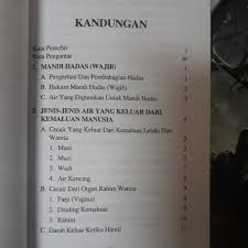 Adapun jika mengenai pakaian, untuk mensucikannya cukup dengan memercikkan air padanya. Mandatory Bath Book Hadas Bath Guide And Amalannya Shopee Singapore