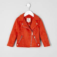 Mini Girls Red Faux Suede Biker Jacket Baby Girls Coats Jackets Mini Girls Girls Baby Coats Girl Baby Girl Jackets Baby Girl Clothes