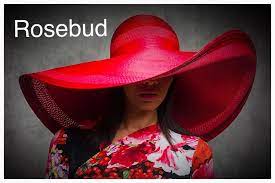The Rosebud Hat Couture Hats Stylish Hats Fancy Hats