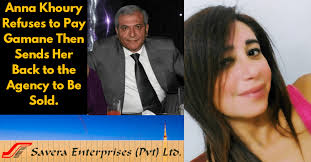 Anna Khoury Refuses to pay Gamane and Savera Sells Her