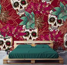 If you're looking for the best skull wallpapers for android then wallpapertag is the place to be. Cool Skull Wallpaper Designs Die Sie Lieben Werden Wallsauce De