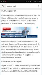 Privind promulgarea legii pentru modificarea şi completarea ordonanţei de urgenţă a guvernului nr. Permis Categoria B Sau Be Pagina 4 Discutii Diverse Despre Rulote Si Autorulote Forum Rulote Ro