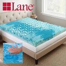 Contura 4 Inch Gellux Gel Infused Cooling Foam Mattress Topper Twin Walmart Com Gel Mattress Topper Cool Gel Mattress Gel Mattress