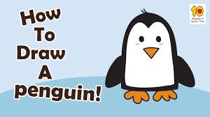 Watch the short video, and download the free instructions. How To Draw A Penguin For Kids Step By Step Youtube