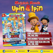 Apapun tahniah jugak la pada les copaque atas penghasilan filem upin ipin jeng jeng jeng ni. Facebook
