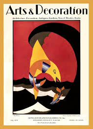 Arts Decoration Magazine July 1931 The Wave By Stina Lencke Art Decoration Art Magazine Art