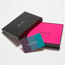 Outstanding m&s credit card, charge card or budget card balances. Paul Smith Gift Cards Paul Smith