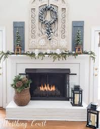 Browse 289 brick fireplace mantel on houzz whether you want inspiration for planning brick fireplace mantel or are building designer brick fireplace mantel from scratch houzz has 289 pictures from the best designers decorators and architects in the country including zia construction llc and savvy cabinetry by design. My After Christmas Snowy Winter Fireplace Worthing Court