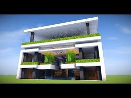 Big Survival Modern Apartment Base Minecraft Tutorial Modern House 2017 Youtube Minecraft House Designs House Blueprints Minecraft Houses Blueprints