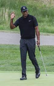Tiger Woods At The Pga Championship At Bethpage Black Newsday