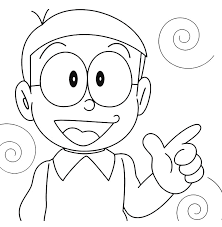 some other time doaremon. Doraemon Nobita Pointing With Hand