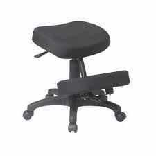 Office Star Work Smart Kcm1425 Black Ergonomically Designed Knee Chair Kneeling Chair Office Chair Chair