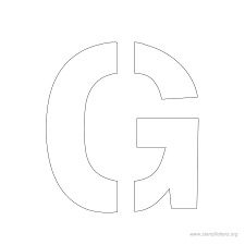 2 Inch Letter Stencils Printable Free Printable Letter Stencils Letter Stencils To Print Free Printable Alphabet Letters