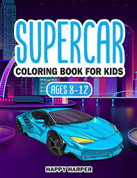 Click on any picture of supercars and prototype cars above to start coloring. Buy Supercar Coloring Book Book Online At Low Prices In India Supercar Coloring Book Reviews Ratings Amazon In