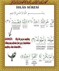 İhlas suresi arapça ve meali. Ihlas Suresi Tevsiri Gaziantepli S Blog