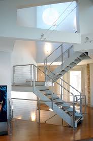 A 316 stainless steel is what is going to look the best and look as good in 20 years as it does today. Customer Review Clearview Cable Railing System Stair Design Agsstainless Com
