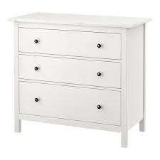 Using an ikea hemnes hack you can easily create something that looks really expensive! Hemnes Chest Of 3 Drawers White Stain 108x96 Cm Ikea