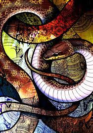 Common Wolf Snake By Culpeo Fox Deviantart Com On Deviantart Snake Wallpaper Snake Art Spider Illustration